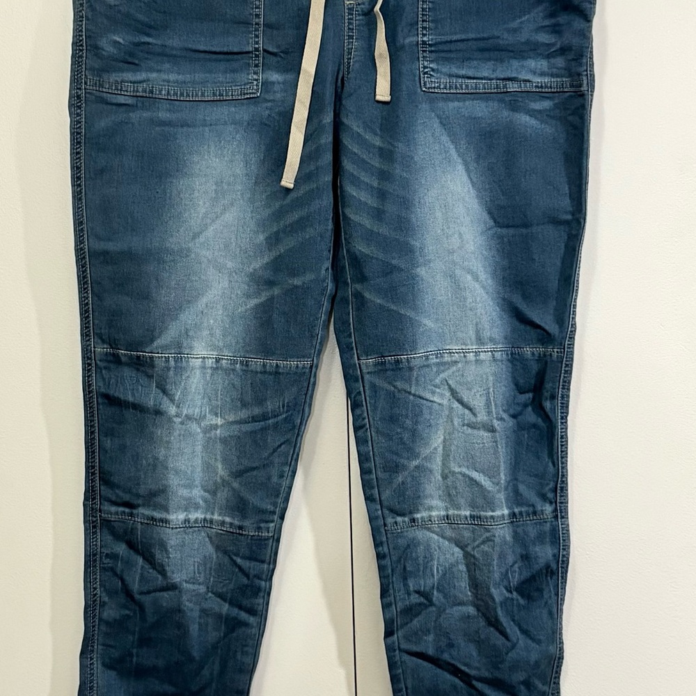 Women’s Blue Jeans with Drawstring